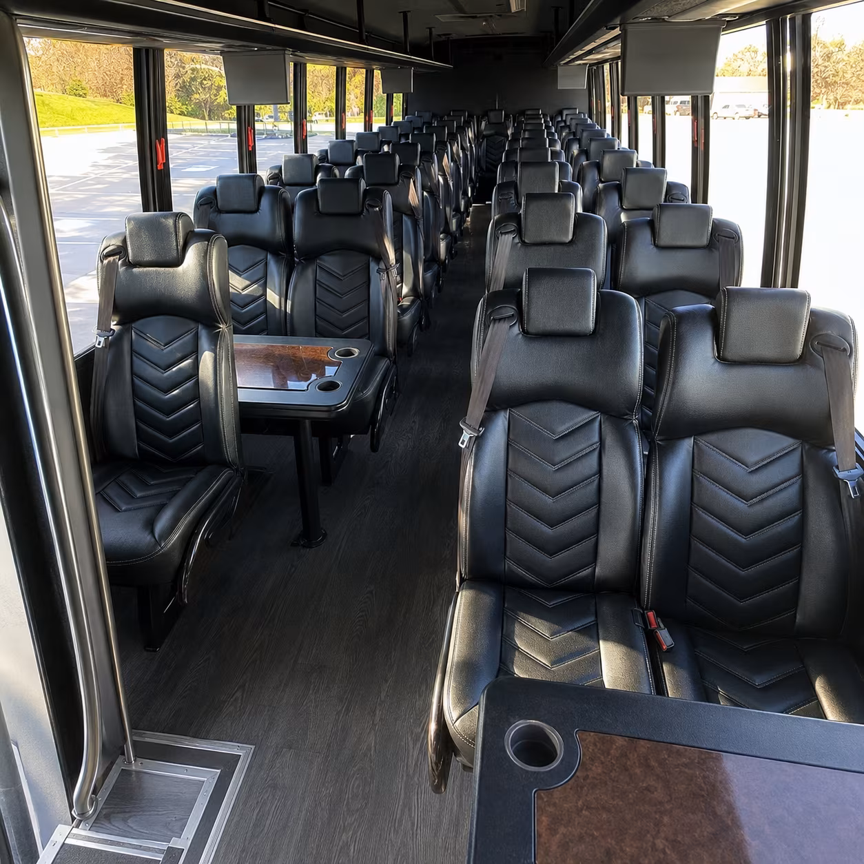 hampton bachelor bachelorette transportation onboard seating
