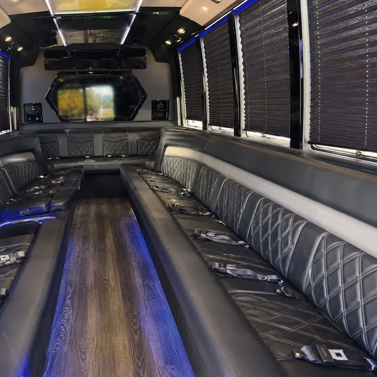 hampton birthday party bus rental