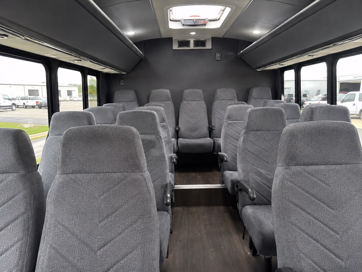 hampton birthday party transportation onboard seating