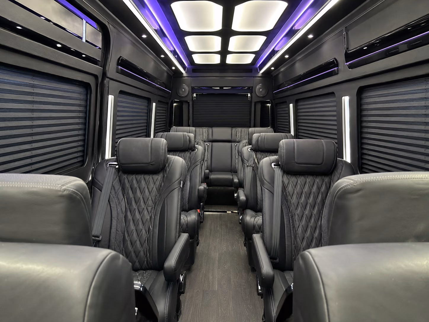hampton concert transportation onboard seating