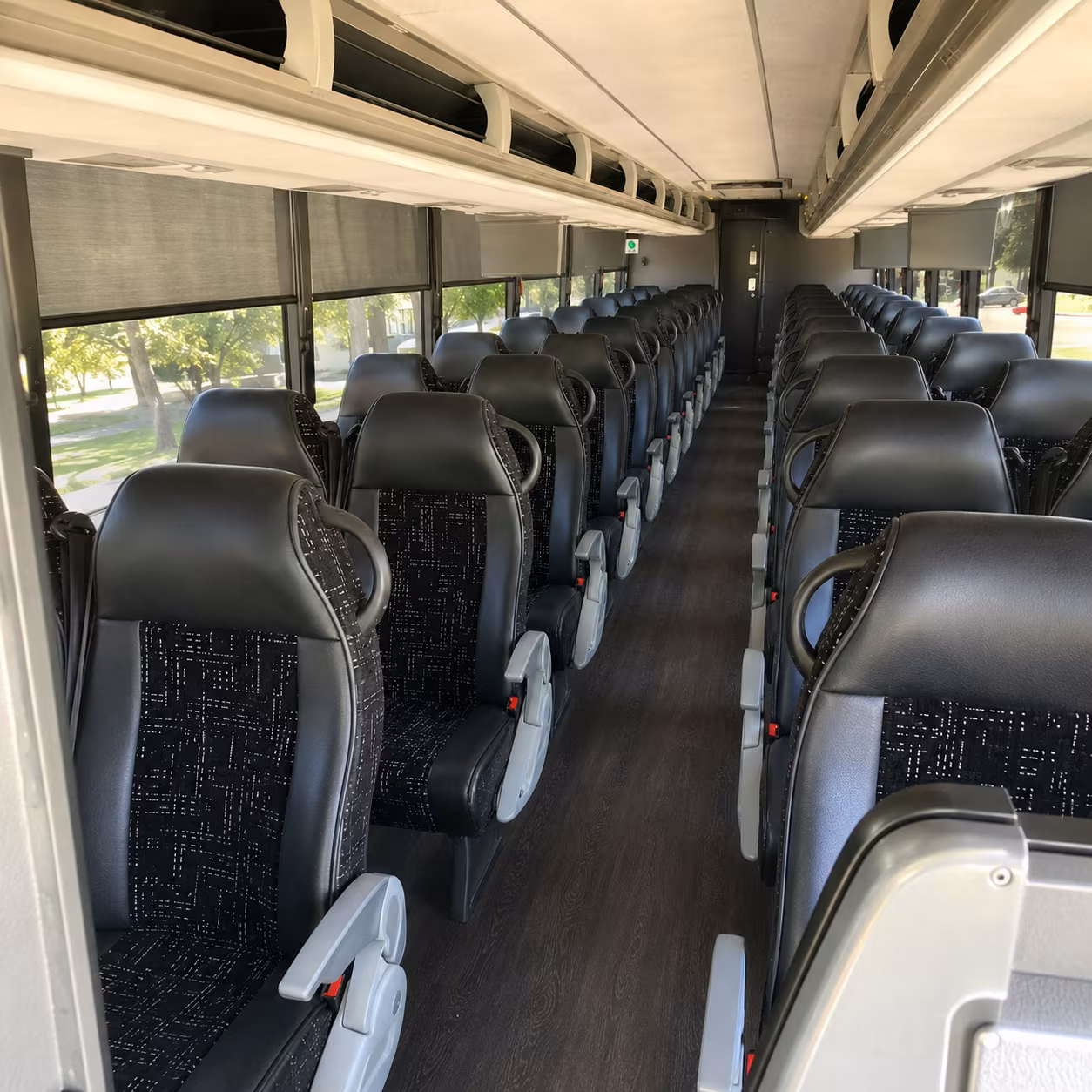 hampton government military charter bus rental