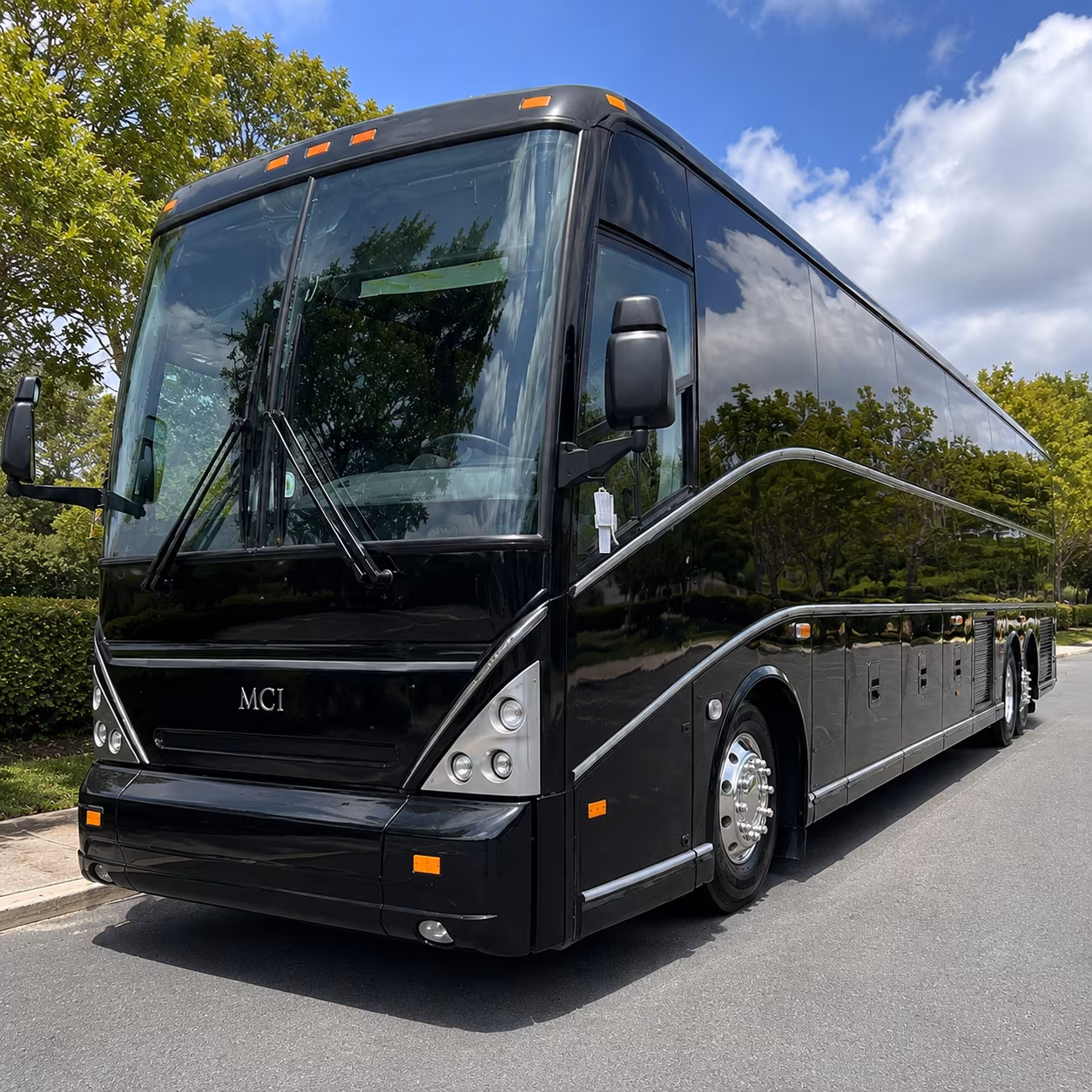 hampton private event charter bus rental