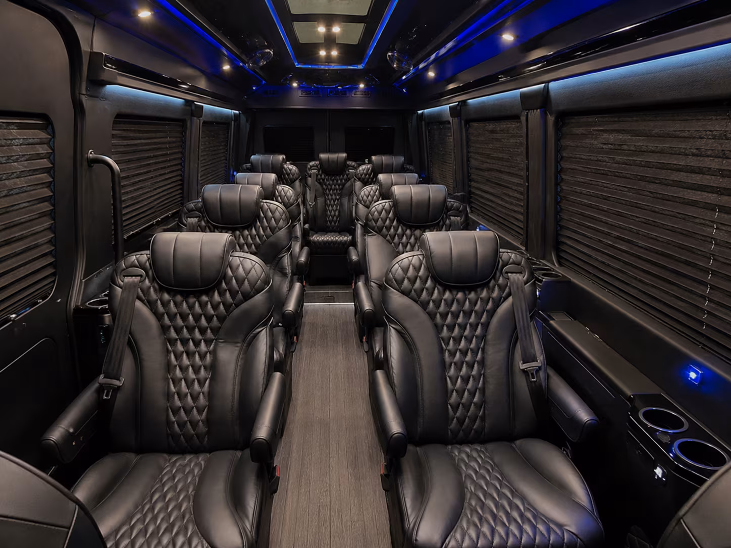 hampton sprinter van with driver interior