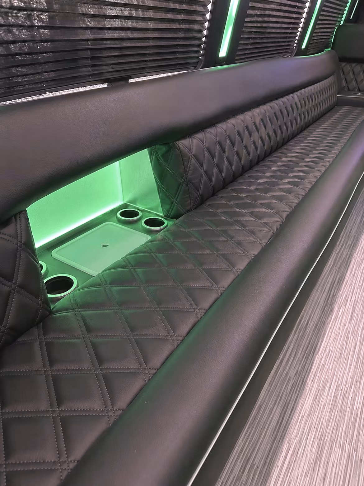 hampton wedding party bus rental