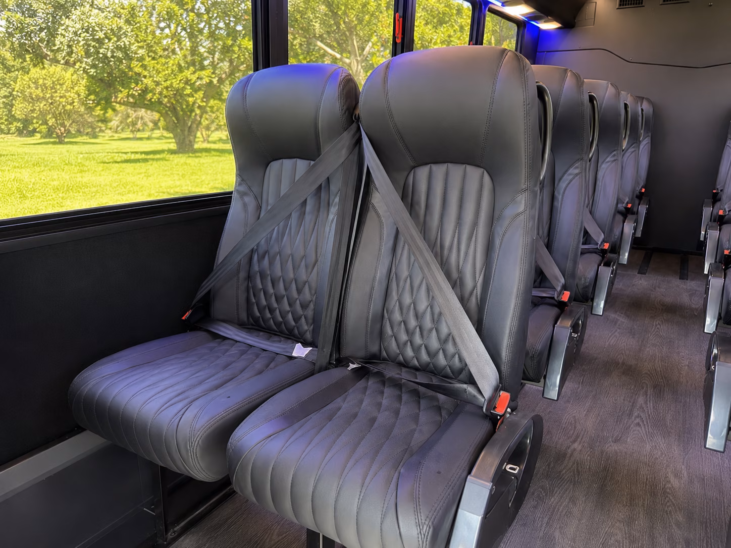 minibuses for breakout sessions and off site convention events in hampton